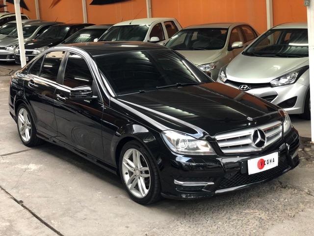 Mercedes Benz C-180 Sport CGi Vision 2014 Preta, impecável, financiamos! - Foto 10