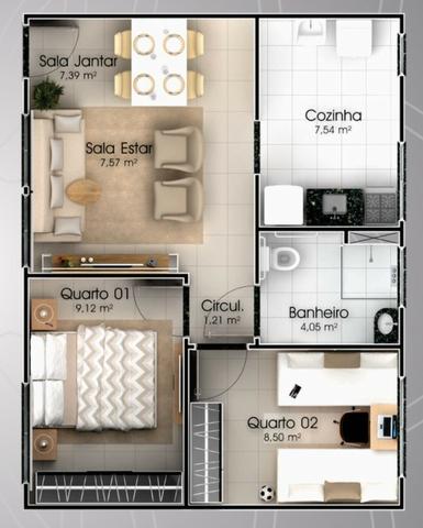 Imóvel novo 2/4 a partir de R$480/mês - Foto 11