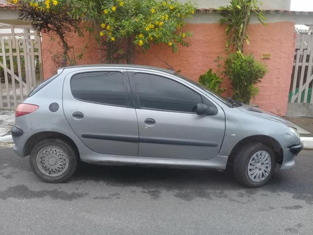 Carro peugeot 206 pra roça! pra vender essa semana! - Foto 2