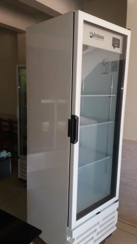 Cervejeira vert. SEMI NOVA porta de vidro 454 L - Foto 5