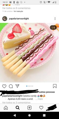 Canetas candy