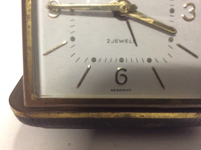 Relógio alemão de corda antigo  - Foto 5