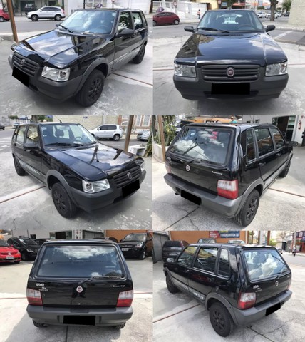 FIAT UNO MILLE WAY ECONOMY 1.0 FLEX 4 PORTAS 2010