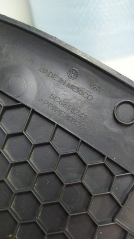 Acabamento Lateral Painel Direito Vw Jetta 11/16 5c6858248 - Foto 3