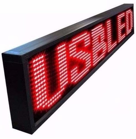 Oferta! Painel Letreiro Led 1,30 Metro - Foto 2