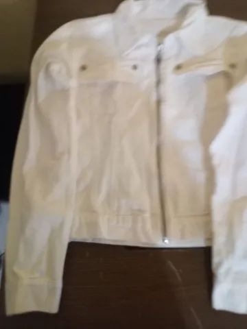 Jaqueta Jeans Branca - Foto 2