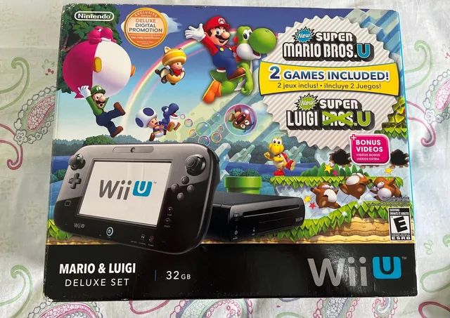 Nintendo Wii U Deluxe Set: Super Mario Bros U & Luigi U (32 GB)