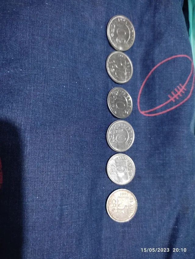 Moedas de Cruzeiros Reais 1993/94 - Foto 3