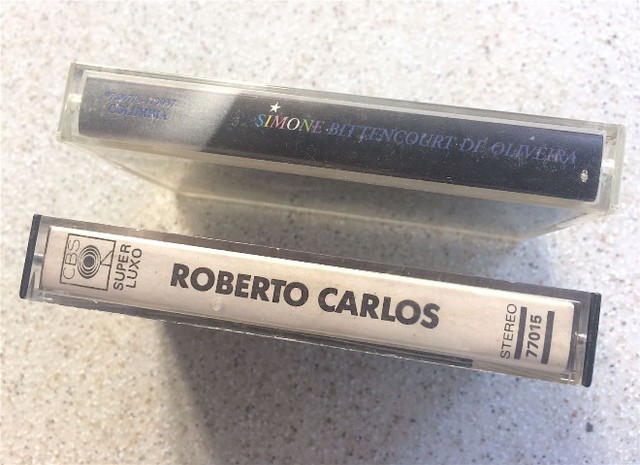 2 Fitas K7 Cassete Roberto Carlos E Simone - Foto 3