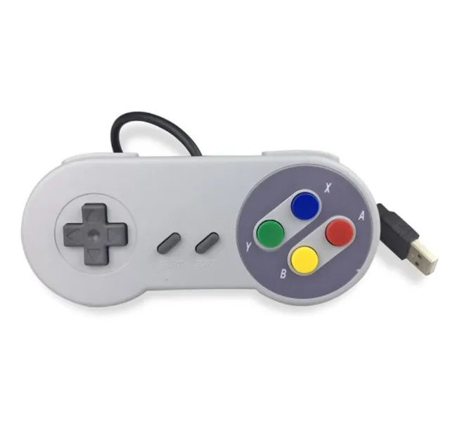 Controle Super Nintendo Snes Joystick Usb Jogos Emulador PC - LPS-601