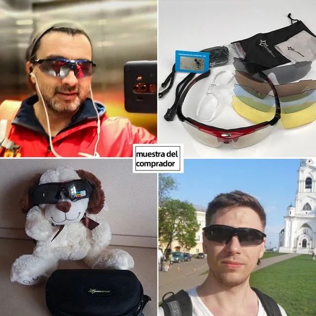 ÓCULOS BRANCO ESPORTES 5  LENTES - Foto 2