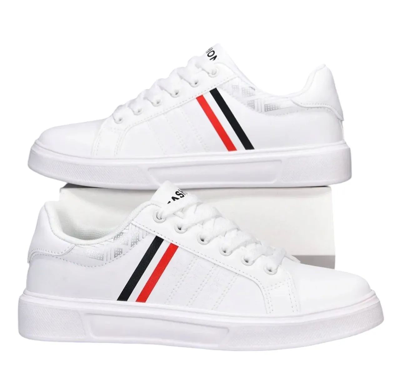 Sapato Casual Branco - Foto 5