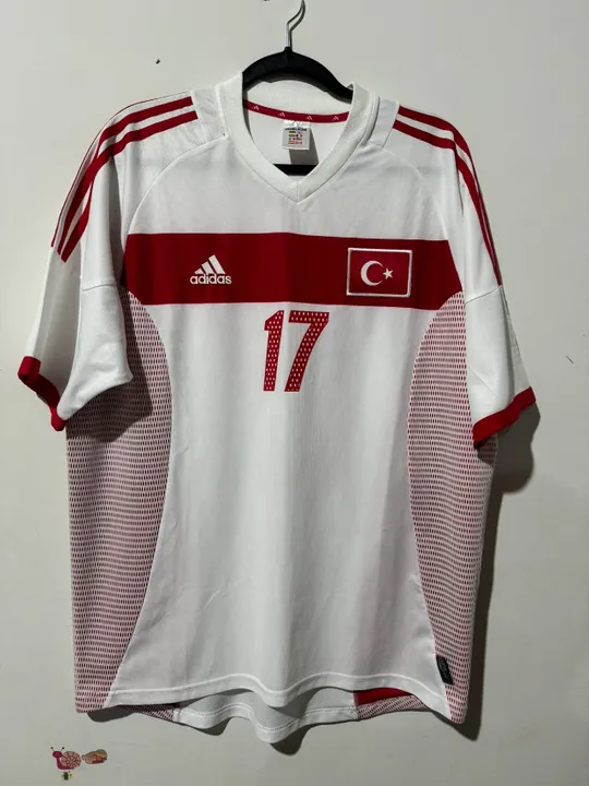 Camisa Turquia Copa do Mundo 2002 Mansiz 17 Original