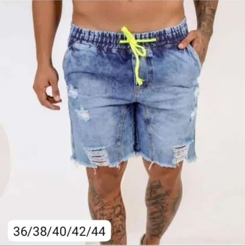 Short jeans masculino  - Foto 3