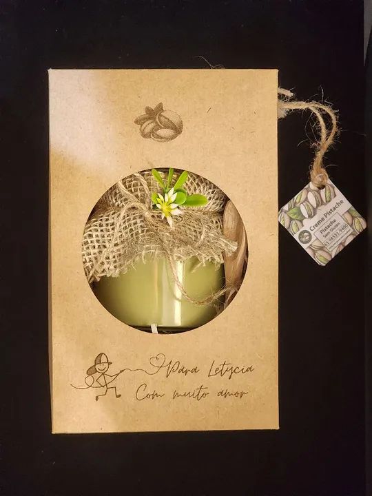Presente - Creme de Pistache c/ Caixa Personalizada - Foto 3
