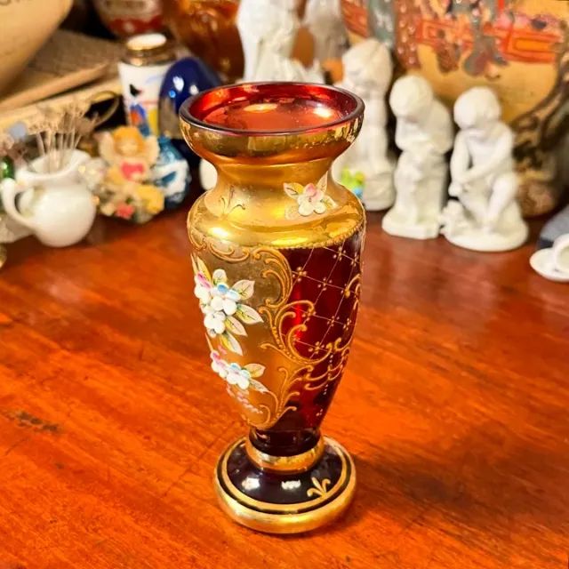 Pequeno vaso veneziano Rubi - Foto 2
