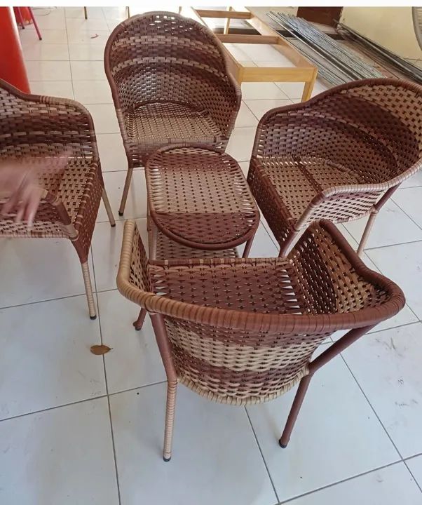 Conjunto de cadeiras para terraços e varandas - Foto 2