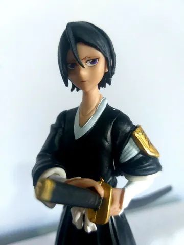 Action figure Rukia Kuchiki - Coleção Bleach Solid and Souls - Foto 4