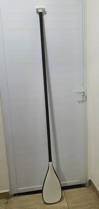 Remo Carbono Branco para Stand Up Paddle, Race e Wave - Foto 5
