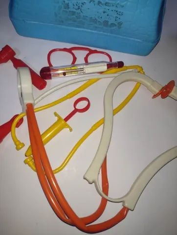 Brinquedo antigo maleta médico estrela  - Foto 2