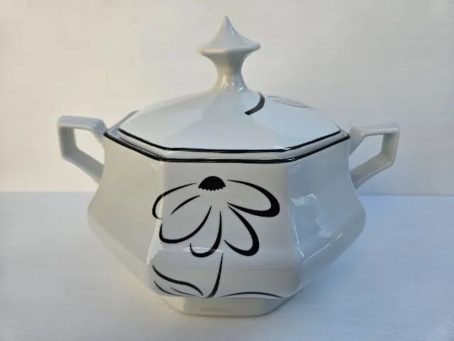 Sopeira Porcelana Germer Antiga Excelente Estado