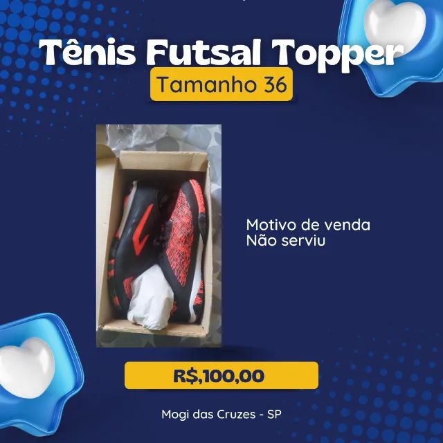 tenis futsal topper