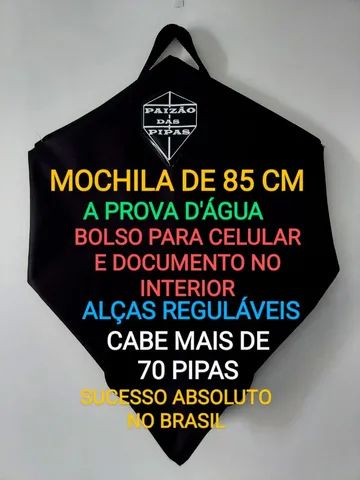 Mochilas de pipa PAIZÃO DAS PIPAS 