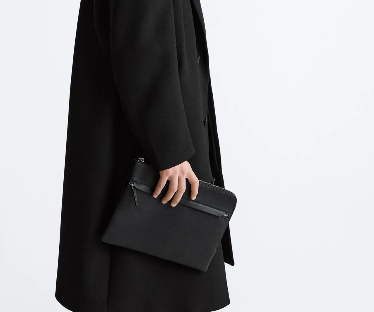 Clutch minimal zara