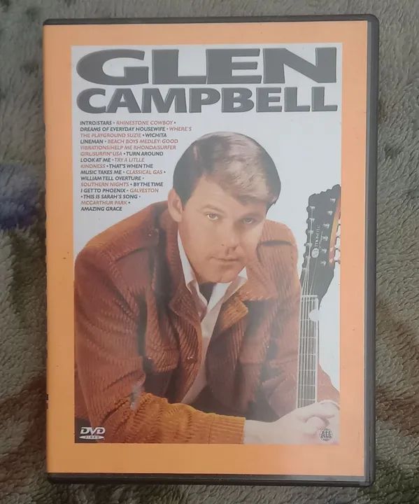 Dvd Glenn Campbell (excelente estado/sem marcas)