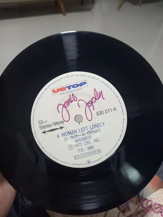 COMPACTO DISCO DE VINIL JANIS JOPLIN - Foto 3