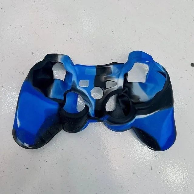 Capa De Silicone Para Controle Joystick De Ps3 E Ps2 Proteçao Anti-queda  - Foto 4