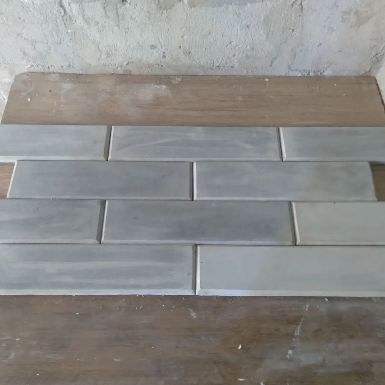 Revestimento de pedra de concreto e tijolinho - Foto 6