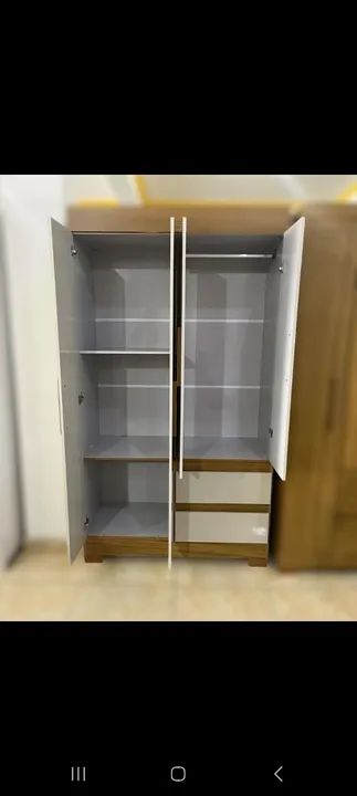 Guarda-Roupa 4 Portas com 2 Gavetas - Foto 2