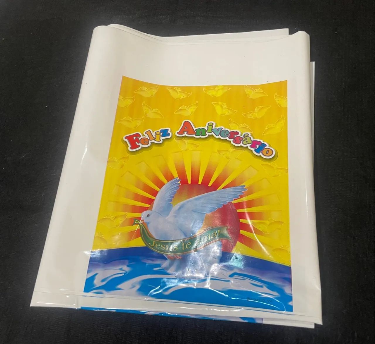 Lote de Toalhas Mesa de Plástico novas 1,00X2,50 cm - Foto 3