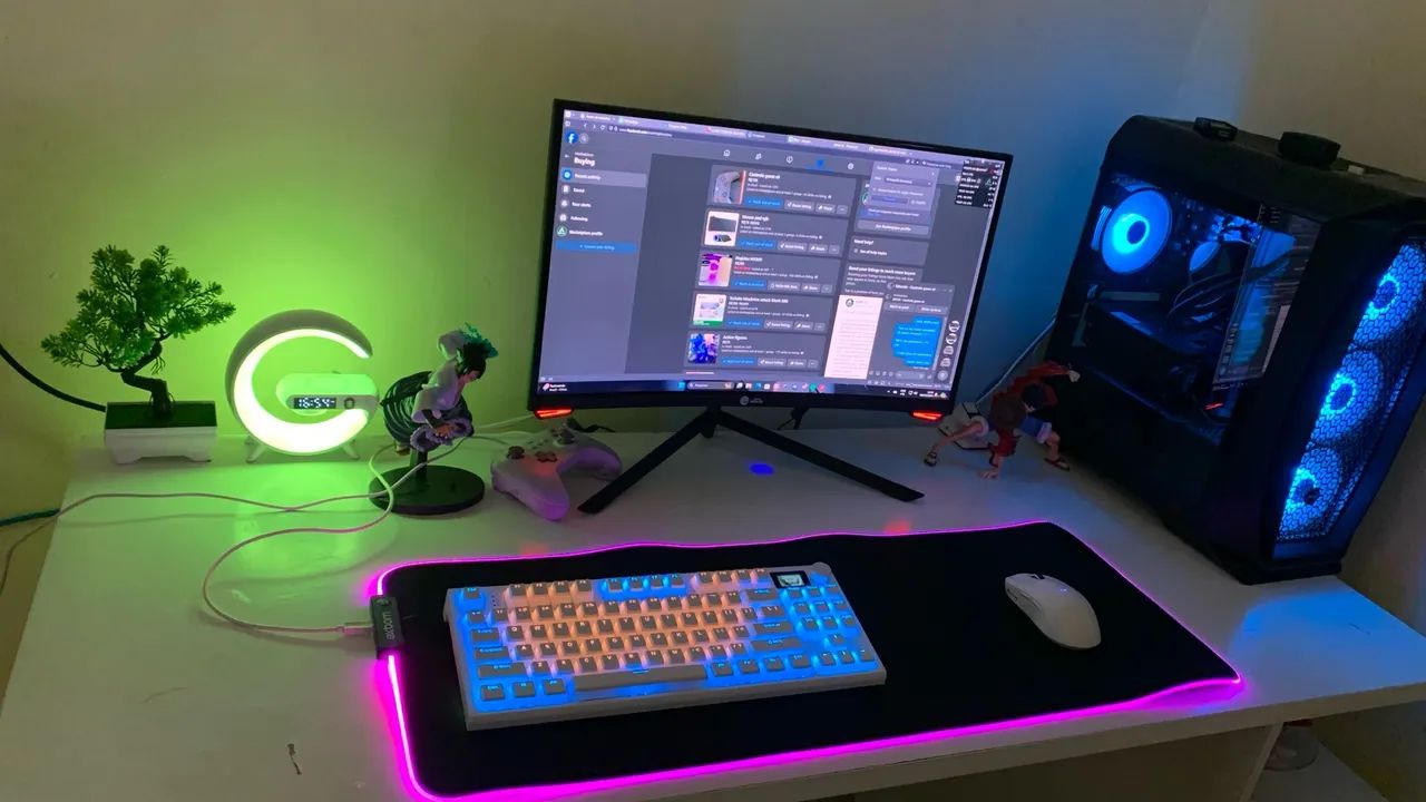 Mouse pad rgb 80x30cm - Foto 3