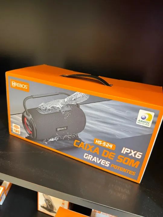 Caixa de Som JBL com 40W de potência Hrebos