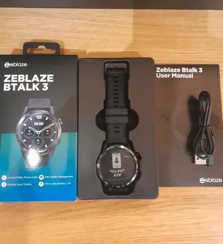 Relogio Smartwatch Zeblaze Btalk 3 1.39'' À Prova D'água - Foto 2