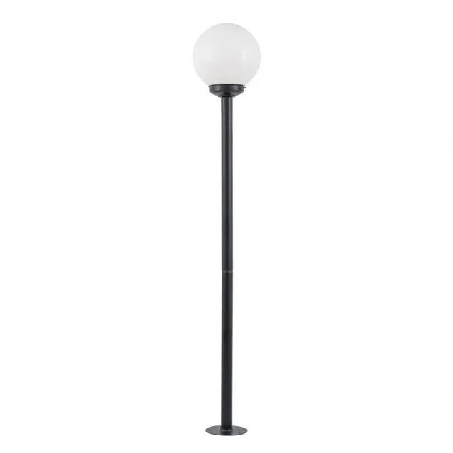 POSTE JARDIM 2M COM 1 GLOBO DE VIDRO - Foto 3