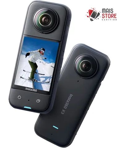 Câmera de Ação Insta360 X3 Vídeo 5.7k (Novo/Lacrado)