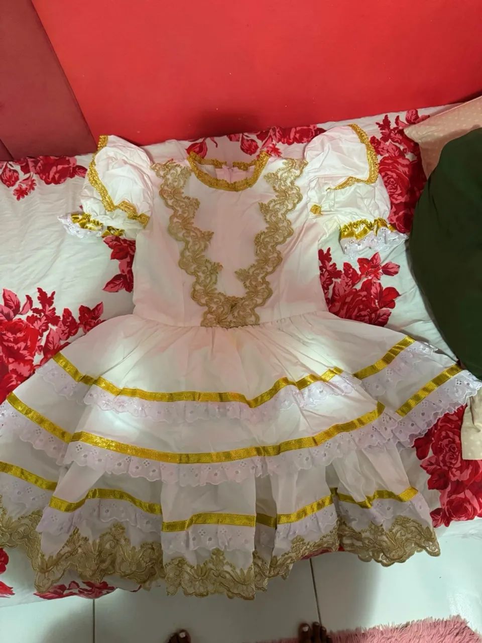 VENDO VESTIDO JUNINO NOIVA  - Foto 5