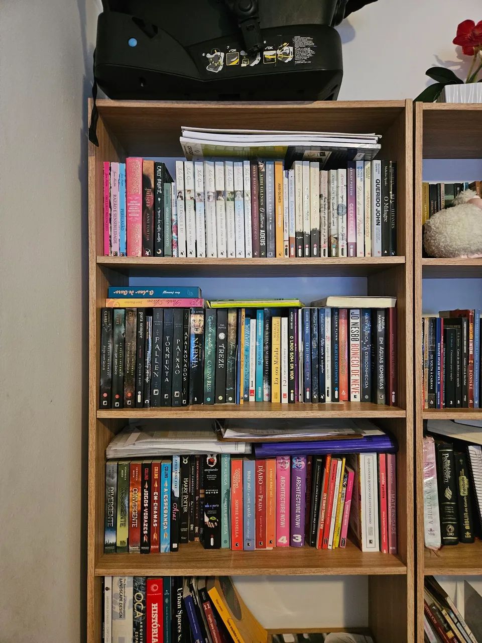 Estante de madeira para livros - Foto 3