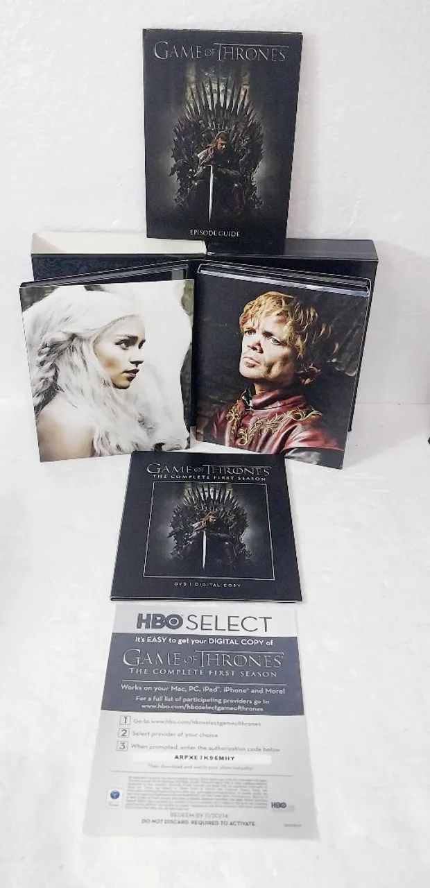 Blu Ray disc Game of Thrones 1, 2 e 3 Temp.