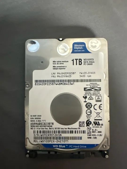 Vendo 2 HD Western Digital Blue 1TB SATA 6Gb/s - Foto 4