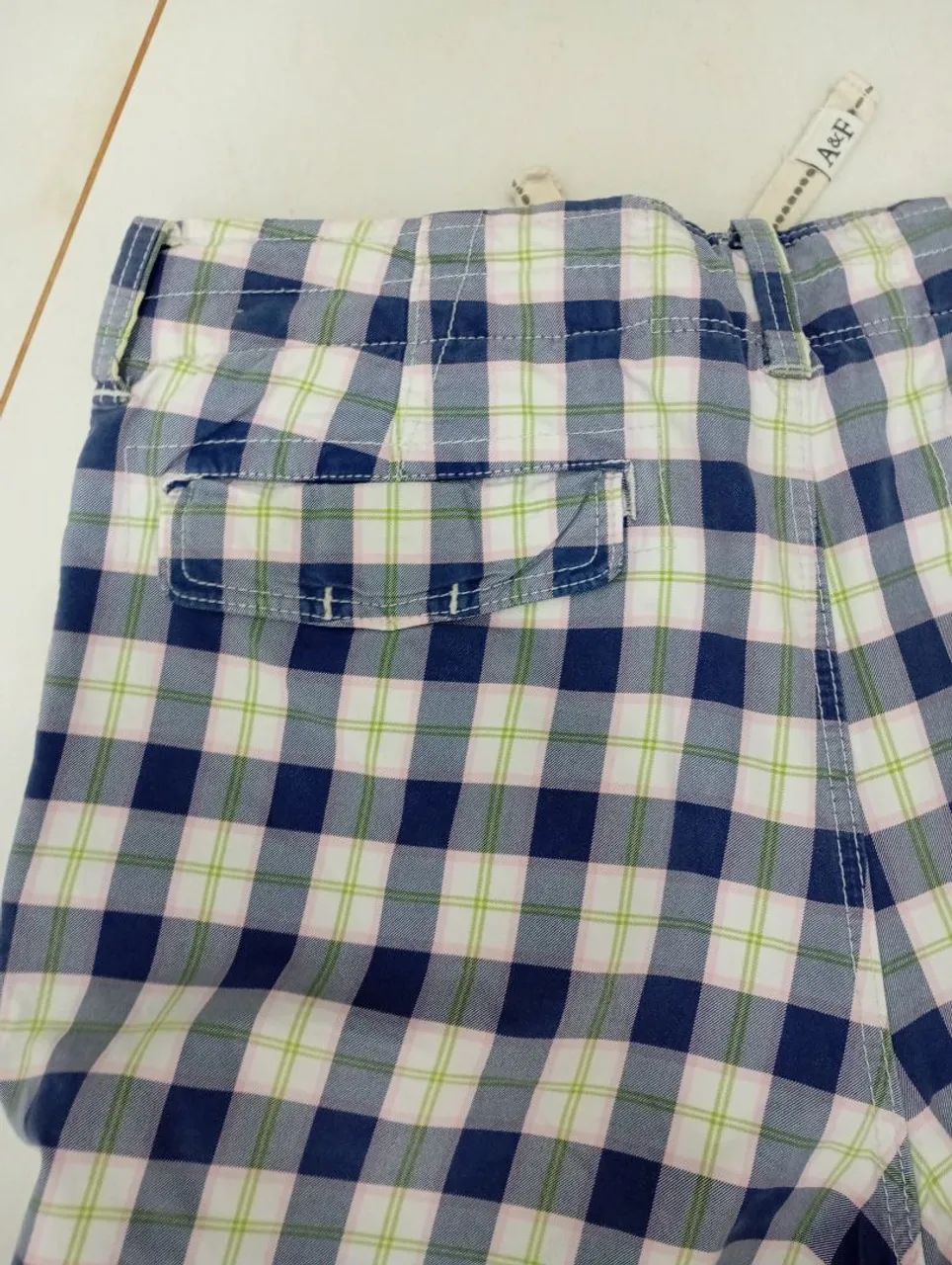 Bermuda masculina Abercrombie Vestem 48 - Foto 4
