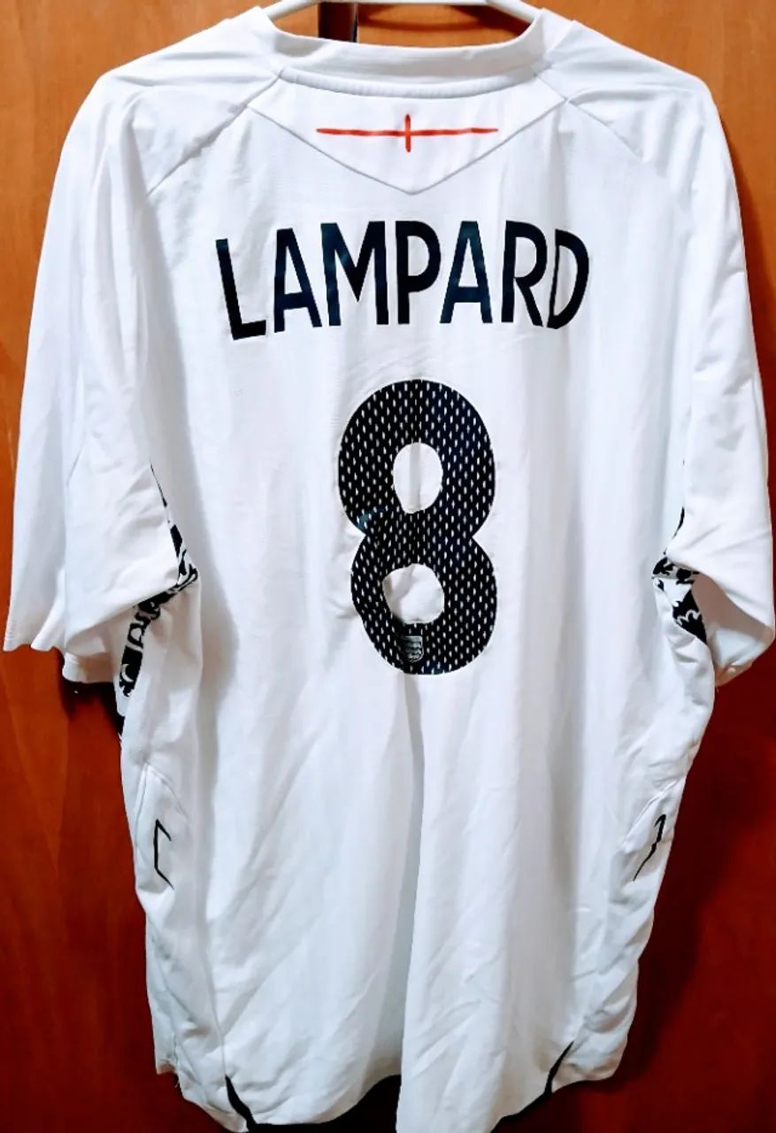 Camisa oficial da Seleção da Inglaterra 2007/08 - Foto 3