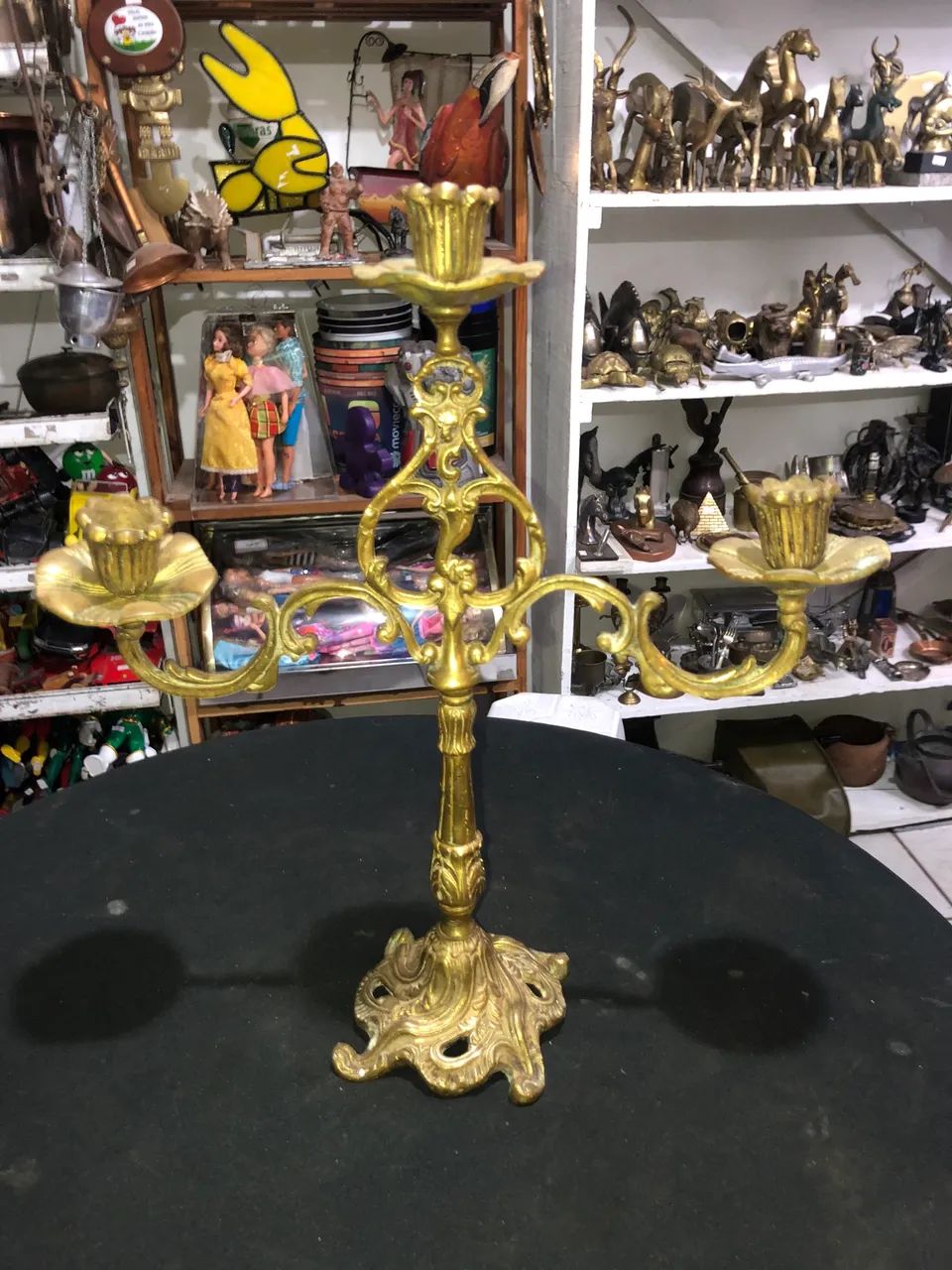 Candelabro de bronze - Foto 2