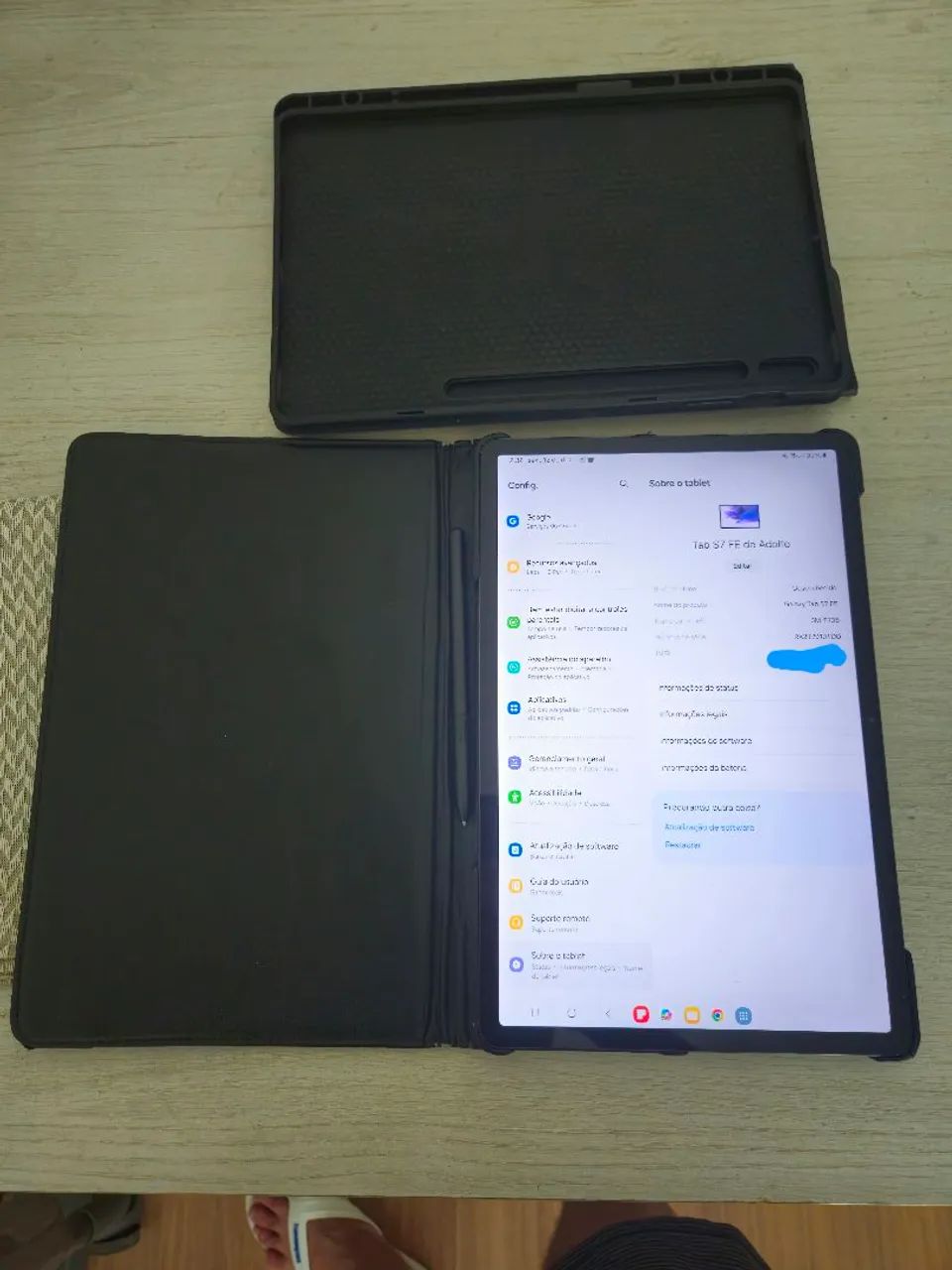 Tablet Samsung tab S7 FE ( 128 GB ) + 2 capas + S-PEN ( original ) - Foto 2