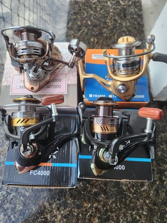 Carretilhas de Pesca - Diversos Modelos - Foto 2