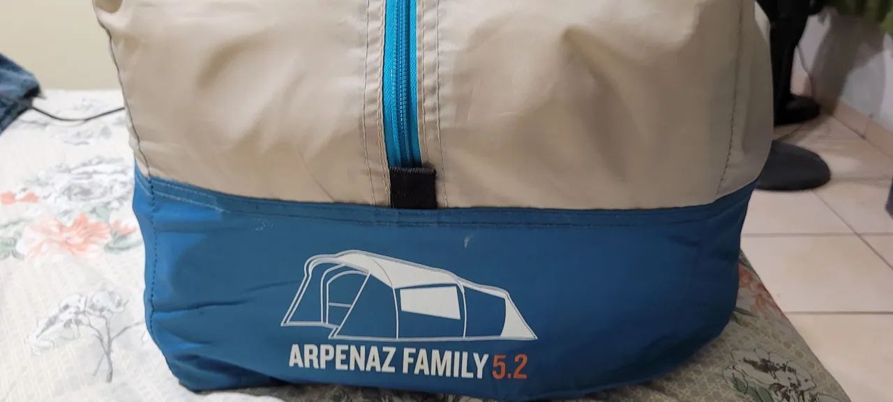 Barraca Quechua Arpenaz Family 5.2 para 5 pessoas, 3 adultos  e 2 crianças  - Foto 2
