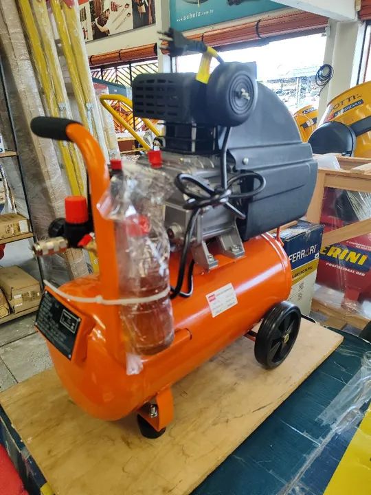 Compressor de ar 24 litros 2hp Intech 10 x sem juros  - Foto 2